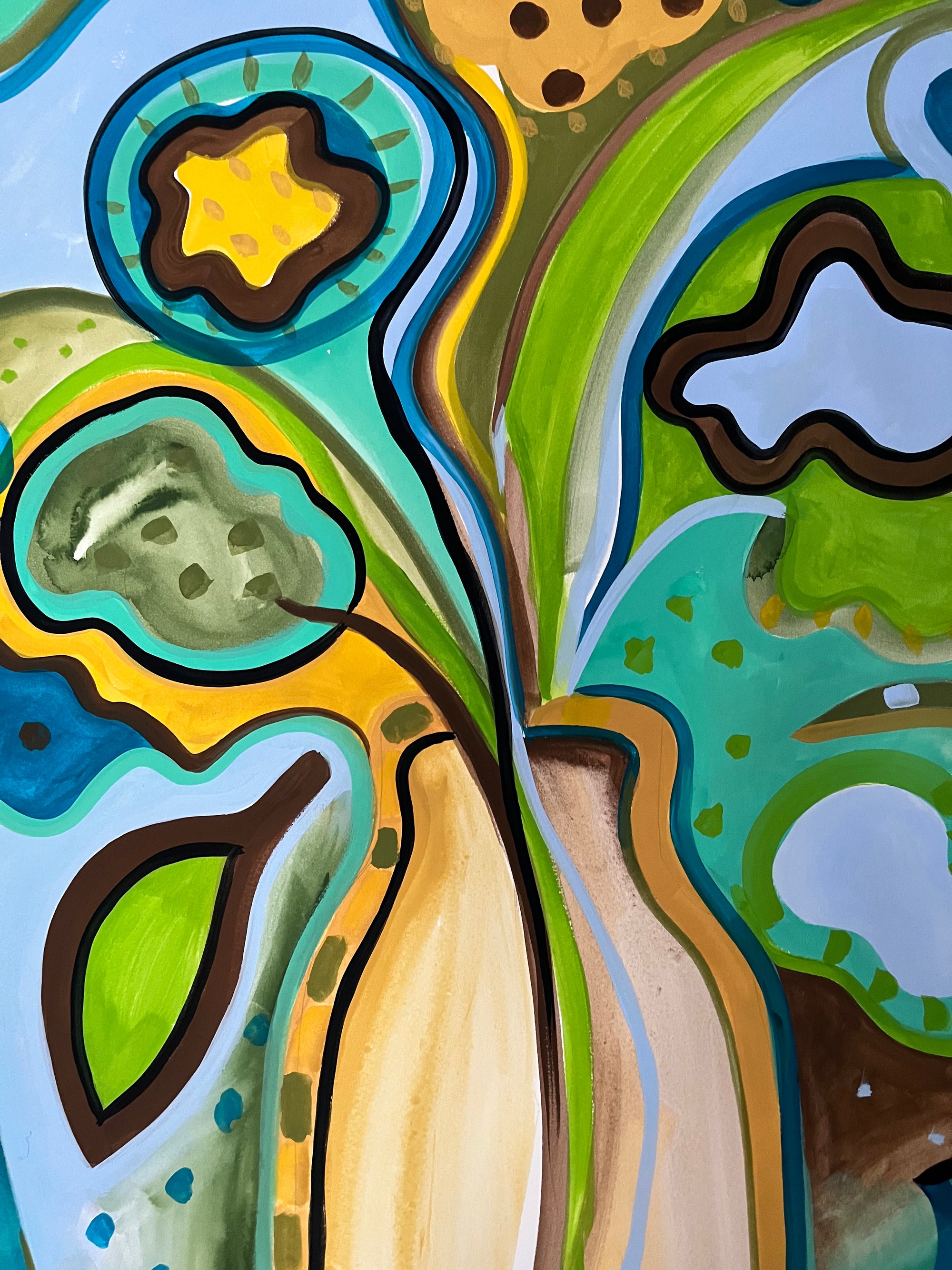 Vase of Flowers Painting