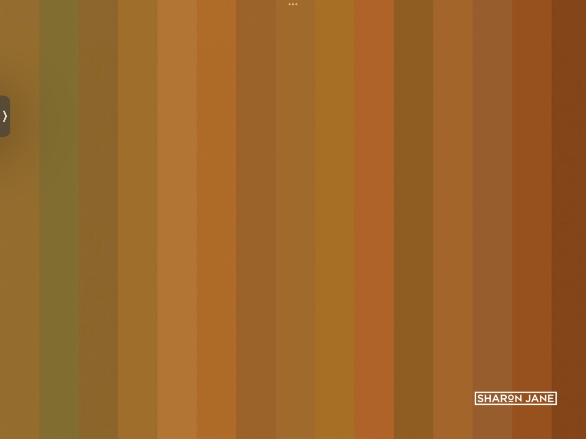 Graphic Stripe art Print - Terracotta