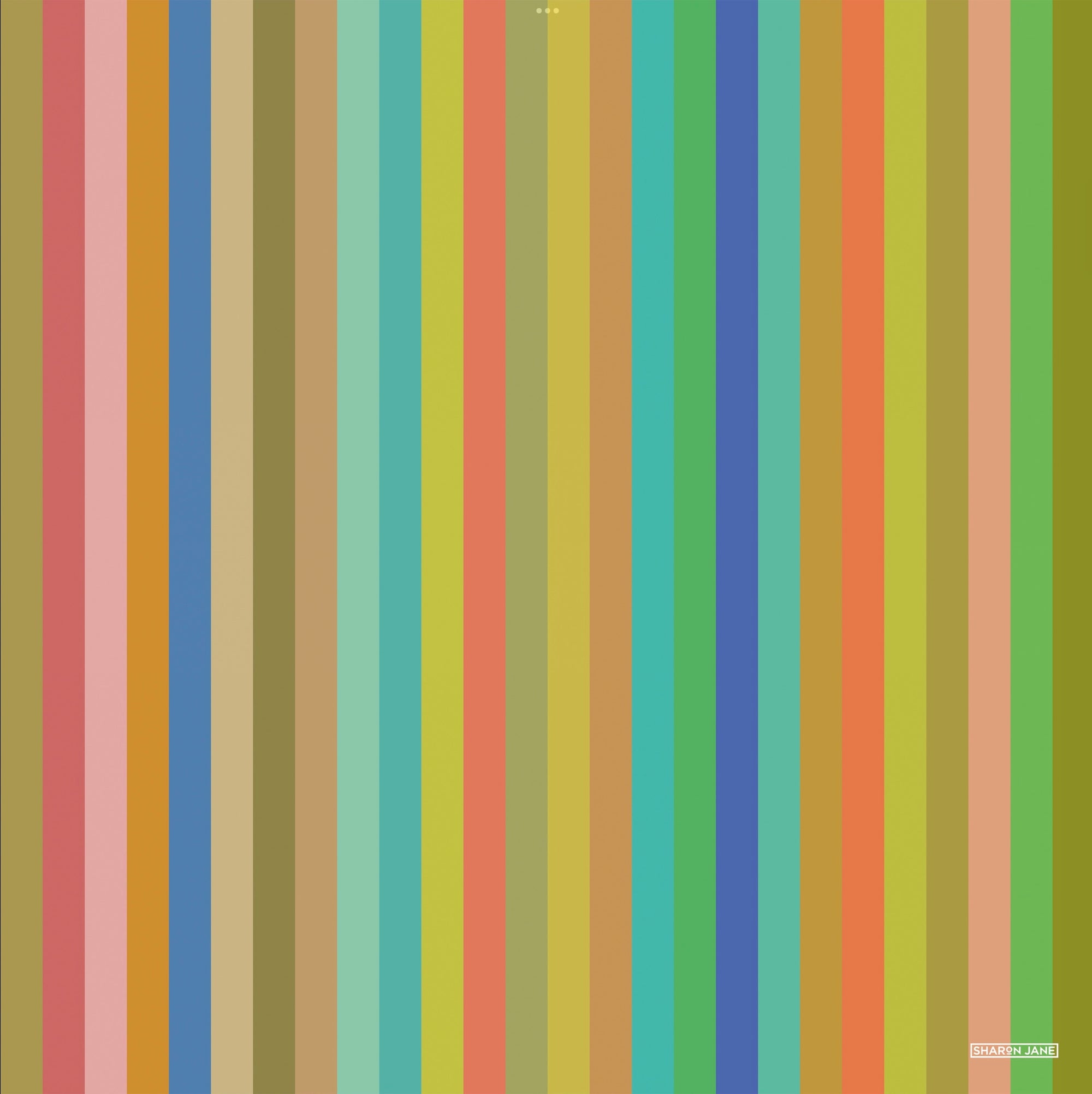 Striped art Print - Pool